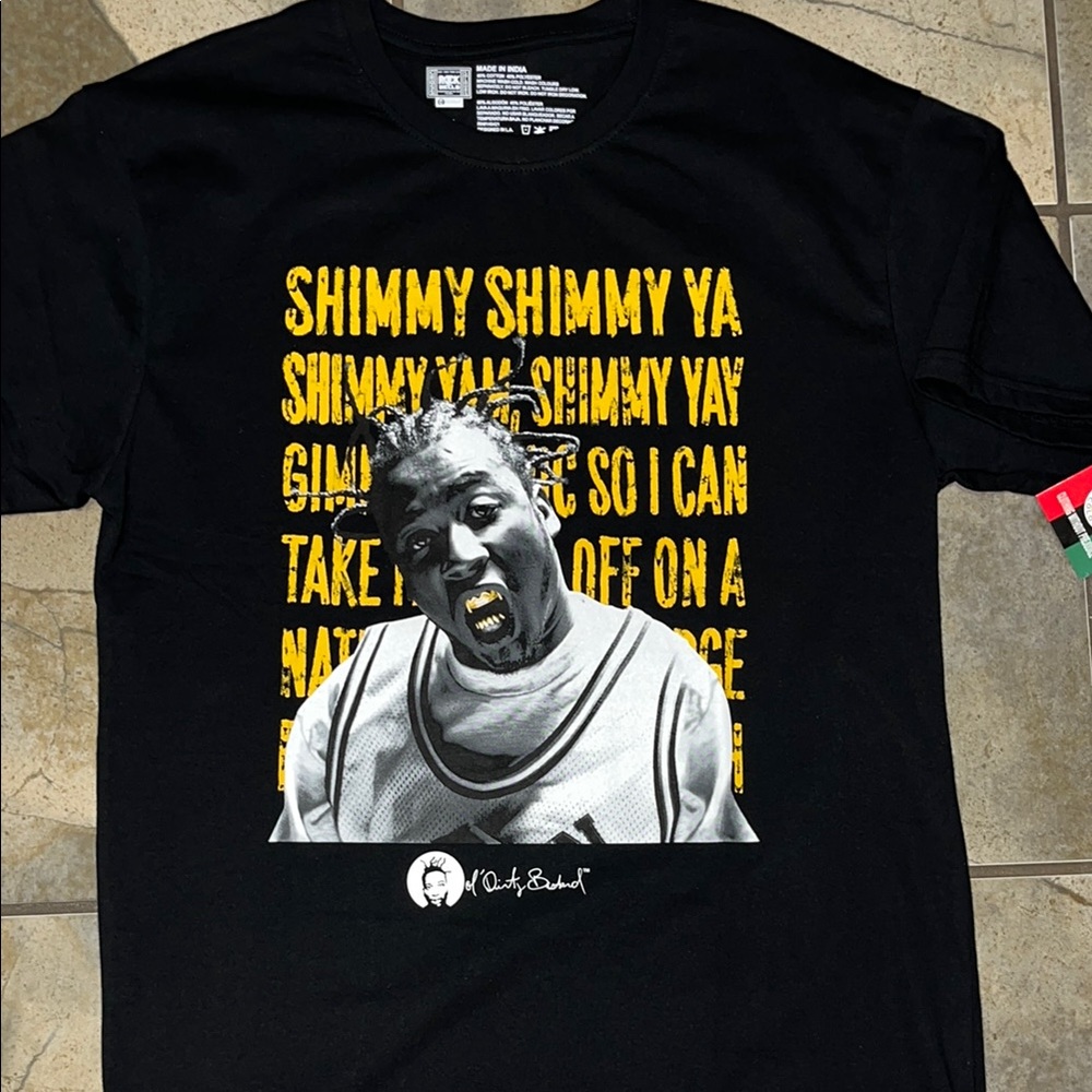 Ol Dirty Bastard Black Graphic T-Shirt/ New!!